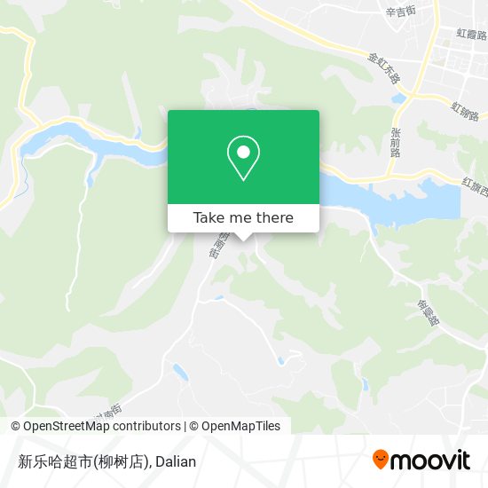 新乐哈超市(柳树店) map