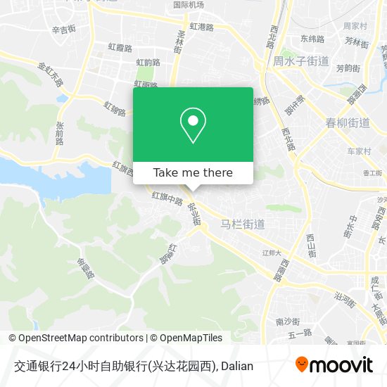 交通银行24小时自助银行(兴达花园西) map