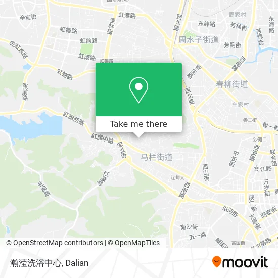 瀚滢洗浴中心 map