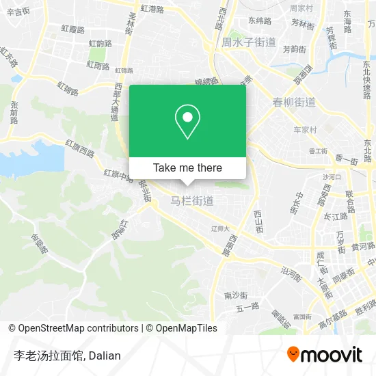 李老汤拉面馆 map