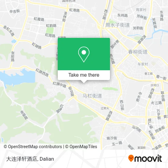 大连泽轩酒店 map