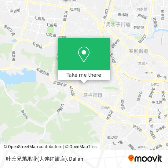 叶氏兄弟果业(大连红旗店) map
