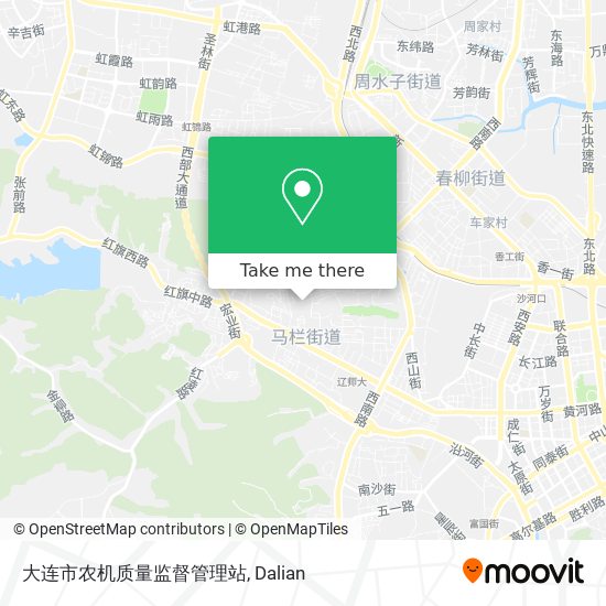 大连市农机质量监督管理站 map