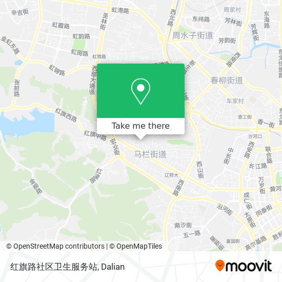 红旗路社区卫生服务站 map