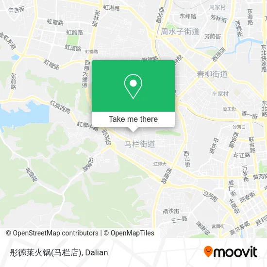 彤德莱火锅(马栏店) map
