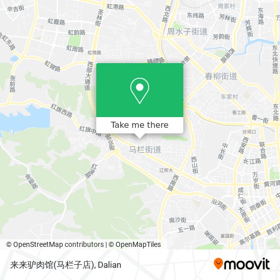 来来驴肉馆(马栏子店) map