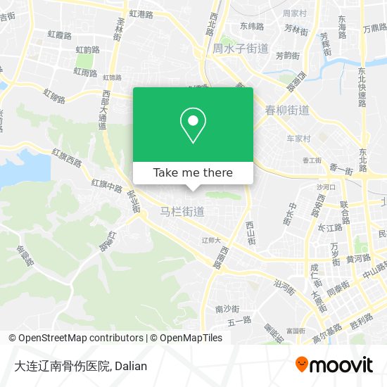 大连辽南骨伤医院 map