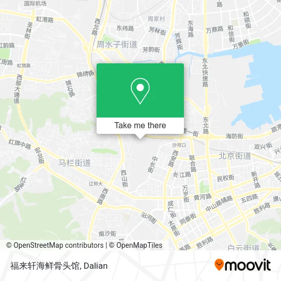 福来轩海鲜骨头馆 map