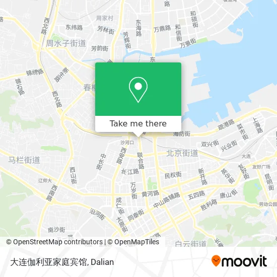 大连伽利亚家庭宾馆 map