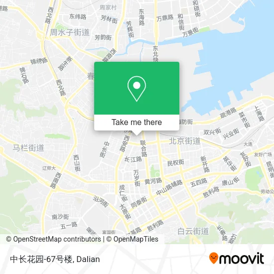 中长花园-67号楼 map