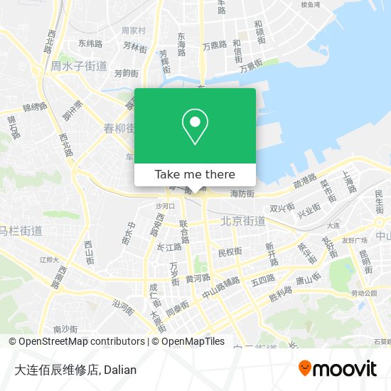 大连佰辰维修店 map