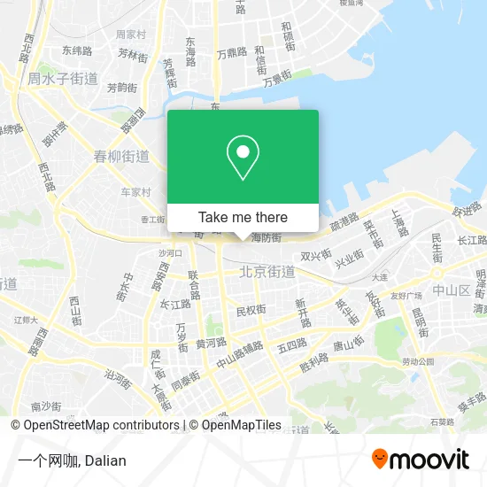 一个网咖 map