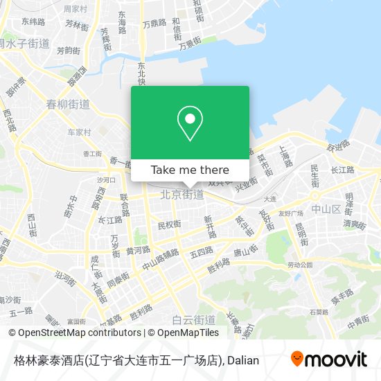 格林豪泰酒店(辽宁省大连市五一广场店) map