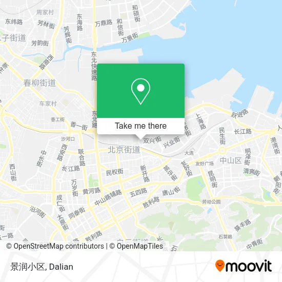 景润小区 map