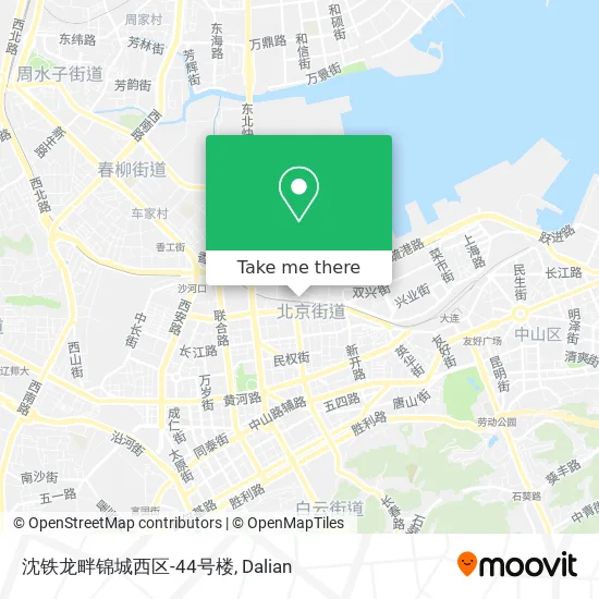 沈铁龙畔锦城西区-44号楼 map