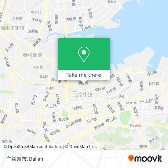 广益超市 map
