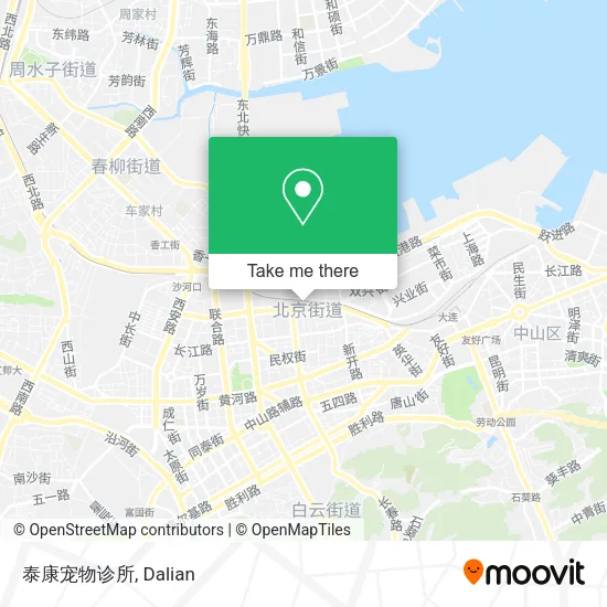 泰康宠物诊所 map