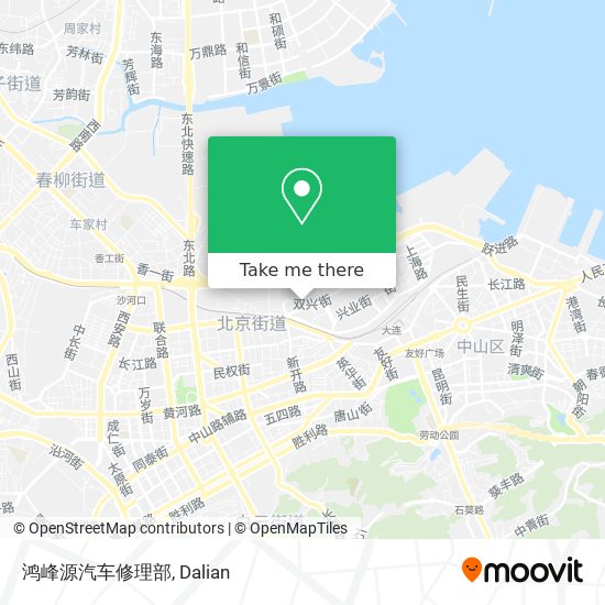 鸿峰源汽车修理部 map