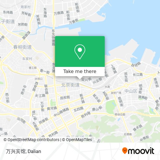 万兴宾馆 map