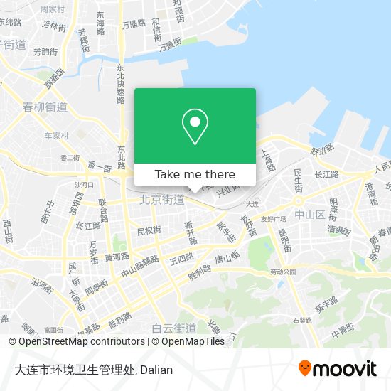 大连市环境卫生管理处 map