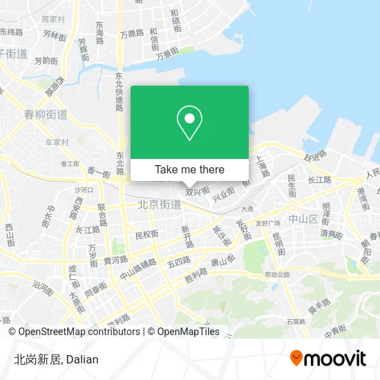 北岗新居 map