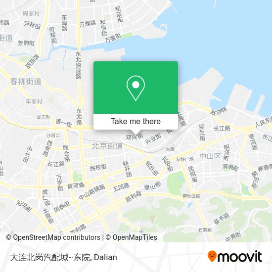 大连北岗汽配城-·东院 map