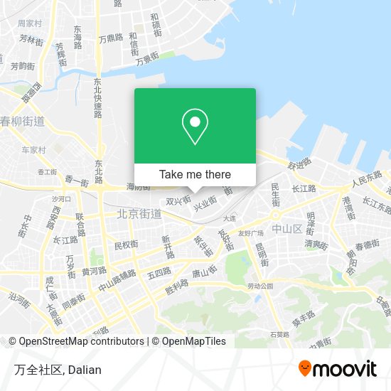 万全社区 map