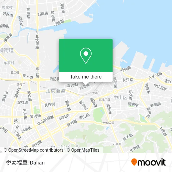悦泰福里 map