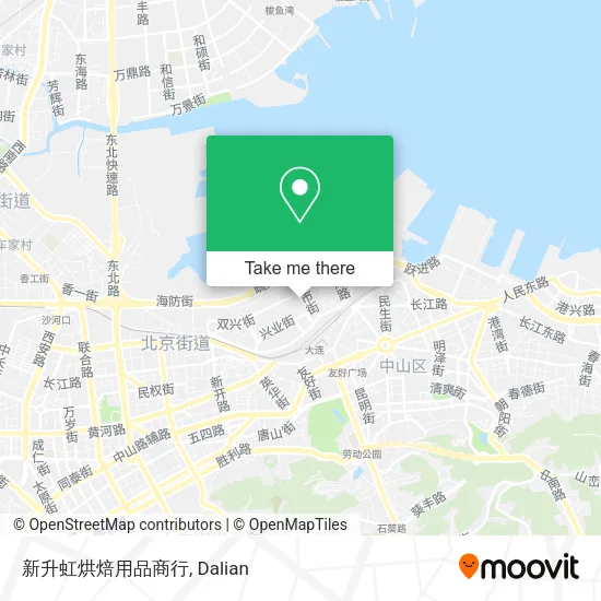 新升虹烘焙用品商行 map