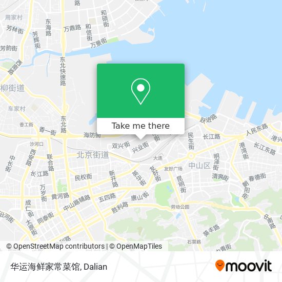 华运海鲜家常菜馆 map