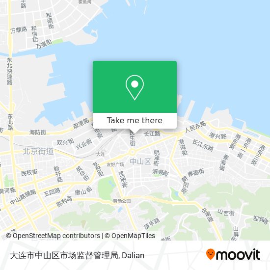 大连市中山区市场监督管理局 map