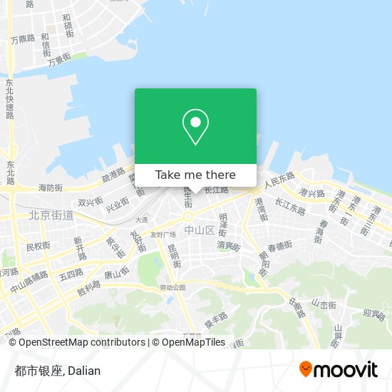 都市银座 map
