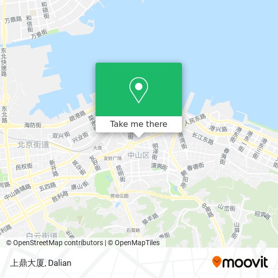 上鼎大厦 map