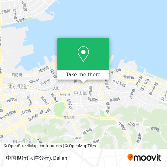 中国银行(大连分行) map