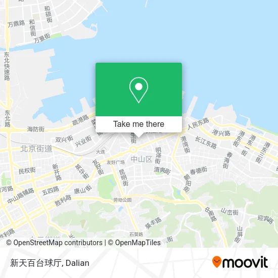 新天百台球厅 map