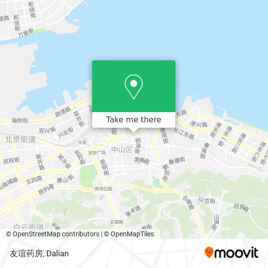友谊药房 map
