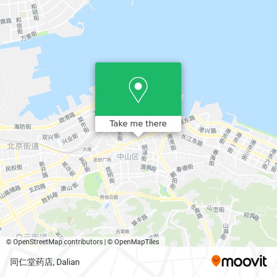 同仁堂药店 map