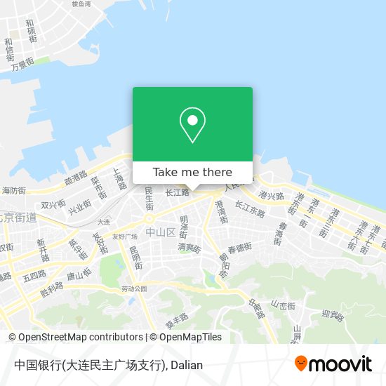 中国银行(大连民主广场支行) map