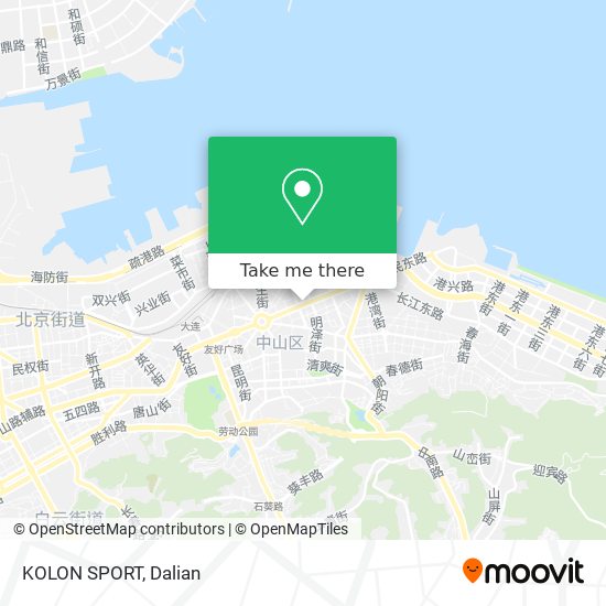 KOLON SPORT map