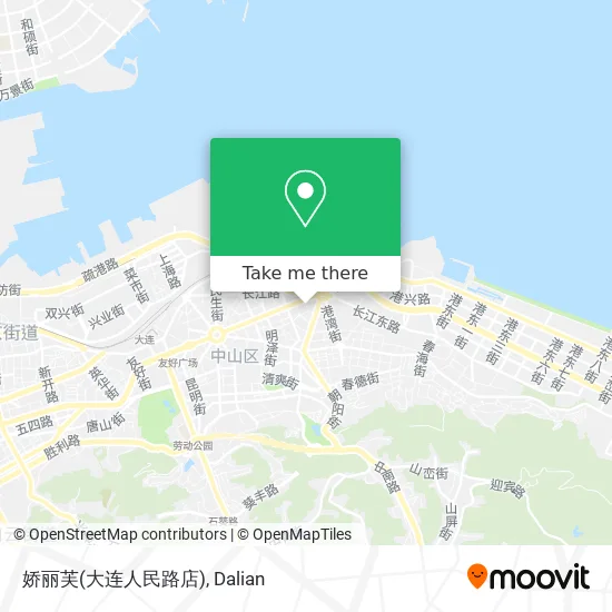 娇丽芙(大连人民路店) map