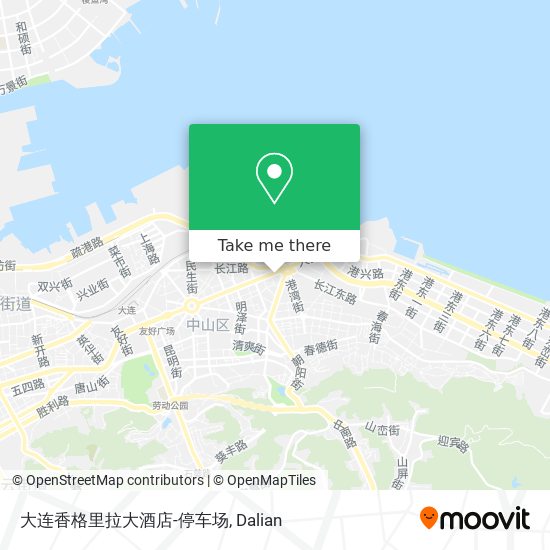大连香格里拉大酒店-停车场 map