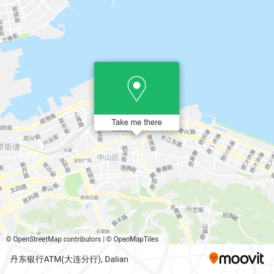 丹东银行ATM(大连分行) map