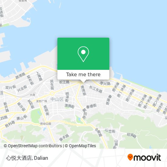 心悦大酒店 map