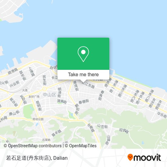 若石足道(丹东街店) map