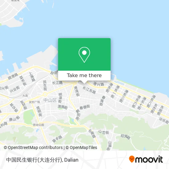 中国民生银行(大连分行) map