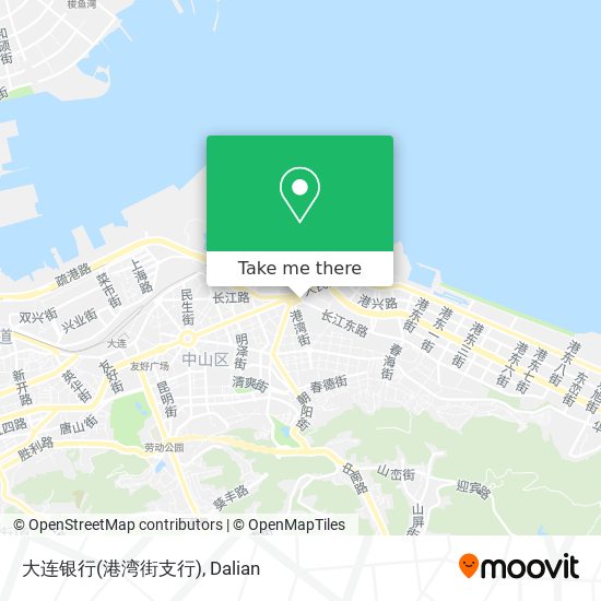 大连银行(港湾街支行) map