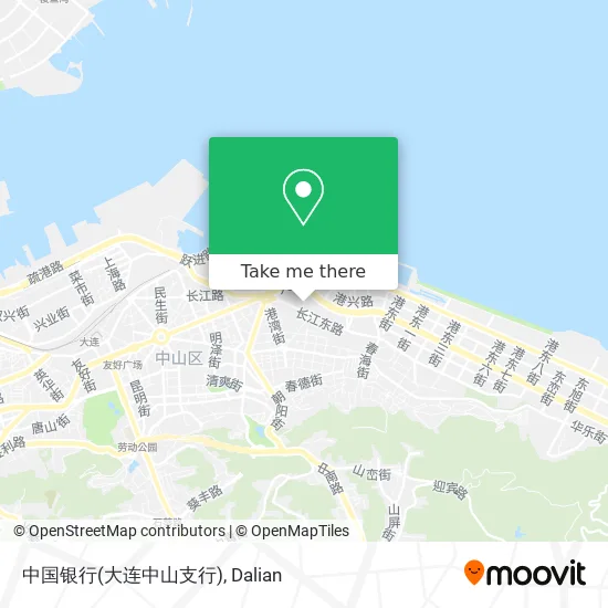 中国银行(大连中山支行) map