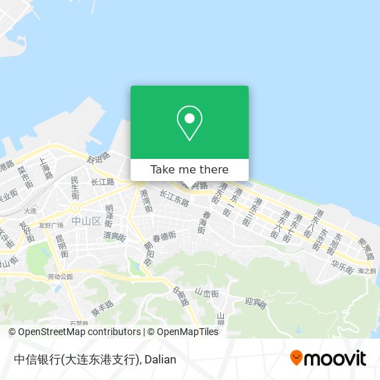 中信银行(大连东港支行) map