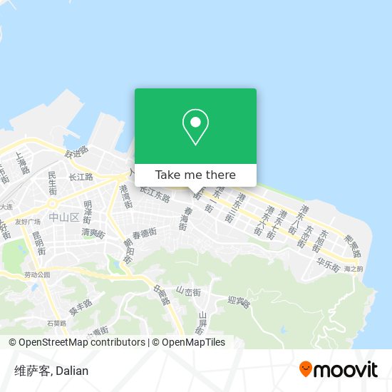 维萨客 map