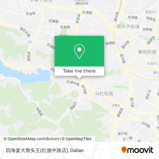 四海宴大骨头王(红旗中路店) map